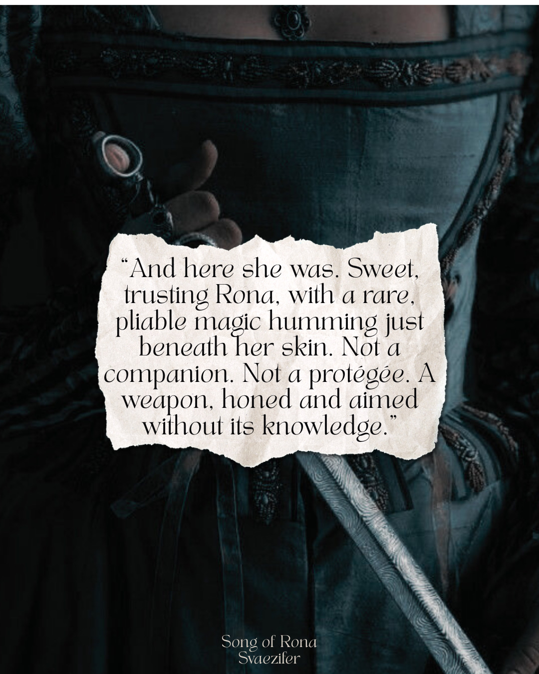 Mystical forest scene